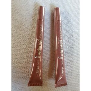 LOT OF 2 REVLON KISS PLUMPING LIP CREME 525 BARELY BLUSH 0.25oz EACH SEALED